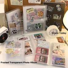 pokemon 120pcs Frosted Photo Album+55pcs Li Sa, Jennie Single Small Card Set Combination, Used For Tickets, Postcards, ID Cards, Credit Card Collection And Storage Of Transparent Clip | K-Pop Photo Collection, Blac Kpink Lomo Cards, Collectable Transaction Cards, Pop Music Group Fans' Gifts. It Is Suitable For Collecting Commemorative Popular Group Fans' Aid Cards, Birthday And Graduation Gifts For Students, And Box Decoration Cards For Gift Card Set