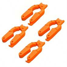 SUNTY 4-Piece Multifunctional Bottle Opener, Plastic Water Bottle, Screw Cap, Pull Ring Soup Can, Suitable For People With Weak Hand Strength, Elderly, Elderly, Rheumatoid Arthritis Patients, Bottle Cap Gripper, Ergonomic Lid Seal Remover - Orange 4-pack - View 7