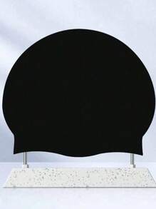 1 pezzo Cuffia da nuoto in silicone per adulti, impermeabile, universale, adatta a teste grandi, cuffia da nuoto per capelli lunghi - cuffia da nuoto extra large - cappello da nuoto in silicone impermeabile