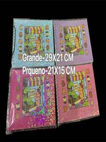 Coloring Book Drawing With 50 100 Or 170 Sheets - Kit 2 Pecs Aleatorias Bobbie Goods Aleatoria 50 Folhas Capa Mole - View 8