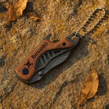 Personalized Outdoor Camping Survival Folding Pocket Knife - Black, Groomsmen Gift, Boyfriend Gift, Dad Gift, Father's Day Gift, Customized Knife Knives Minimal Chic Custom,Personalized,Unique Ideal Gifts For Him,Ideal Gifts For Her Her,Boyfriend,Girlfriend,Family,Friends - Dark Grey - View 6
