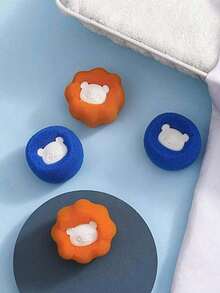 10 piezas Quitapelos para mascotas para usar en lavadora y secadora, reduce arrugas, ahorra tiempo de secado, color azul aleatorio - Para desfile de Pascua y celebración de primavera - Color aleatorio - Ver 9