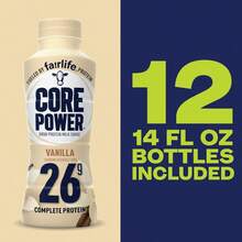 Core Power High Protein (26g) Shake, Vanilla, 14 Fl Oz - Vanilla - View 4
