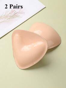 半对可重复使用双面粘性上托胸垫 - 带衬垫的粘性胸垫，适合连衣裙、比基尼等。 - 彩色 - 查看 13
