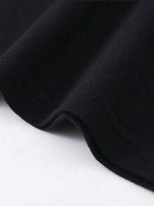 Men T Shirt Tea Shirt Vintage Goonies Tshirts Women T-Shirt100% Pure Cotton Short Sleeved Shirt, Essential For Summer And Spring, Loose Casual Round Neck, Men's Letter Printed T-Shirt, Suitable For Sports Enthusiasts - 黑色 - 查看 6