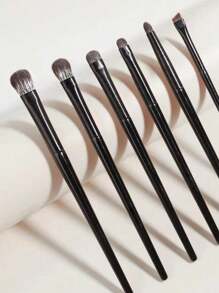 6 Pezzi Set Pennelli Morbidi Per Il Trucco Occhi Per Ombretto, Sfumatura, Eyeliner e Rifinizione Occhi, Naturali, Ottici, Lenti Coreane, Pennelli Trucco, Rossetto, ciglie, Matita Sopracciglia, Custodia per Cura, Eyeliner, Intossicante, Ombretto, Tappeto per Trucco, Gel Sopracciglia, Regalo Donna, Distribuzione Regalo, Khol, Trucco Originale, Punta ciglie