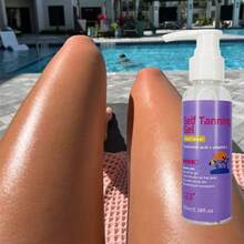 GZE 超深色透明自晒黑凝胶 | 打造专属你的光彩光泽 - 最佳防蹭色无晒黑乳液，超快显色，无假晒黑气味 - 紫色 - 查看 3