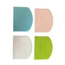 Bộ 1/3 dụng cụ cạo bột và cắt bánh ngọt bằng nhựa dẻo, thiết kế lưỡi cong rộng, dụng cụ làm bánh mì nướng đa năng, thìa phết kem phủ bánh, dụng cụ cạo bát, dụng cụ chia bánh ngọt, dụng cụ cắt bột, thích hợp cho sinh nhật tự làm/món tráng miệng cưới/nướng Giáng sinh/nấu ăn tại nhà, màu hồng/vàng/trắng/xanh dương/xanh lá cây - Nhiều màu - Xem 12