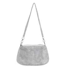 Fashion Rhinestones Evening Clutch Bag Shiny Crystal Female Dinner Party Wedding Purses Handbag Designer Shoulder Underarm Bags