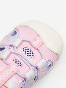 Balabala Unisex Kids Anti-Slip Water Shoes, Breathable Outdoor Sandals - Pink Purple - View 8