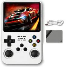 Byteuni R36S Retro Handheld Game Console With 3.5-Inch IPS Screen Retro Handheld Video Games Consoles Built-In 20k+ Classic Games Open Source Linux System Portable Style Hand Held System Pocket Video Player