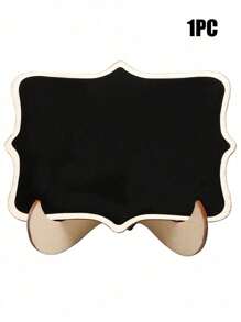 20pcs Mini Decorative Chalkboard, Home Decor Signs, Mini Wooden Message Board Display Stands, Suitable For Wedding, Baking Display, Hotel, Party, Desserts, Table Cards, Mother's Day, Graduation