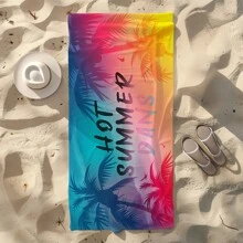 One Pack, Highly Absorbent, Lightweight, Perfect For Sports, Comes With A Large Microfiber Bath Towel, Classic And Timeless Custom Life Photos, Text Or Logo, Is The Perfect Choice For Beach Vacations, And Also An Ideal Travel Gift!
