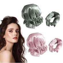 1 件/3 件卷发器，缎面无热卷发器，发带卷发器和热卷发器，弹性、柔软、耐用，适合睡觉 - 捲髮棒 - 查看 6