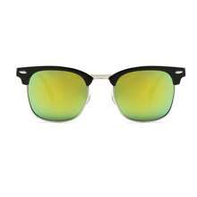 1pc Personalized Half Frame Glasses For Men & Women, Fashionable Rivet Decoration, Vintage Style Casual Shades Accessories