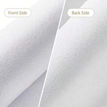 1Roll,Iron-On Fusible Fleece Interfacing For Sewing Crafting Quilting -12inch*5yd - Non-Woven Iron On Fusible Batting One Sided Fusible Foam Stabilizer White For DIY Tote Bags Home Decor