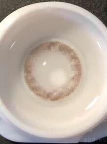 14.0mm Coffee-Colored Circle Contact Lenses, Suitable For Fashion-Conscious Women