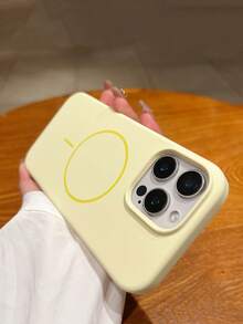 奢华磁吸软硅胶手机壳，兼容 17/16/15/14/13/12/11 Pro Max Plus，支持磁吸无线充电，防震保护套