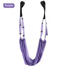 Benbo 1pc Yoga Stretching Strap, Waist Back Legs Fitness Belt, Back Bend Auxiliary Trainer With Door Anchor, Height Adjustable Aerial Yoga, One Horse Crotch Pressure Stretching Belt, Anti-Gravity Inversion Exercises Hammock Door Flexibility Tensile Trainer, Pink High Strength Wide Polyester, Yoga Stretcher, Back Bend Split Inversion Belt, Stretching Exercise Equipment For Dancing Ballet Gymnastics Training Pilates Split Fitness - Multicolor - View 10