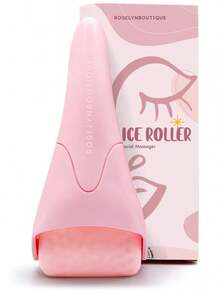 Roller Face Wrinkles Fine Lines Puffiness Stick Massager Skin Care Tools Self Care Gifts Men Women (Pink) - Blue - View 3