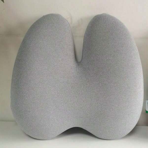1 pièce Coussin lombaire en mousse à mémoire de forme Coussin de soutien pour chaise de bureau, siège de voiture, chaise de jeu