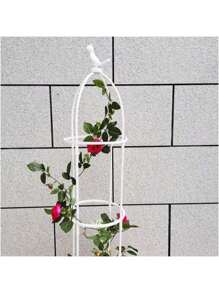 Adjustable Garden Trellis For Climbing Plants - Multifunctional Plastic Support Structure For Potted Flowers, Vines, And Vegetables - Indoor And Outdoor Plant Tower With Bird Decor