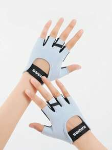 Guanti da fitness per uomini e donne, a mezza dita, abbigliamento sportivo da esterno, resistenti all'usura, anti-callo, ciclismo, sottili, traspiranti e antiscivolo