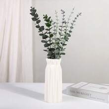DIY Decoración con Eucalipto, Decoración para interiores y exteriores, Crea una atmósfera verde, Ramo personalizado único, Flores artificiales, Plantas exteriores resistentes a los rayos UV, Vegetación para decoración del hogar, jardín, fiestas y bodas, Ramo de novia