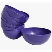 Kit 10 Units Plastic Bowls 370ml - Morado - Ver 3