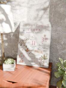 1 pieza Impresión en lienzo con texto y foto personalizado, regalo personalizado con nombre personalizado, texto personalizado, regalo para recién nacido, regalo para bebé niña, regalo para bebé niño, regalo para nuevos padres, recuerdo, impresiones en lienzo con tu nombre en arte mural personalizado para dormitorio, sala de estar, boda, bebé, mascota, familia, amor, pareja, amigo, imagen, foto, arte de pared enmarcado, regalo de Navidad, mejor amigo, regalo familiar, regalo de cumpleaños, regalo para familia/amigo, de vuelta a la escuela - Estilo 1 - Ver 4