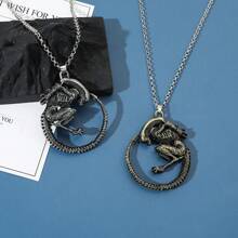 bandai Colar AVP Alien V Predador Covenant Colar Alien Xenomorph Rainha Prometheus Anel Joias de Filme Vintage
