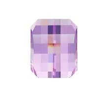 One 100% Cubic Zirconia 8mmX10mm Square Pixel Cut Gemstone For Charms Advanced Jewelry Making Materials DIY