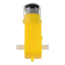 20 juegos de motores reductores de accionamiento directo de doble eje 48:1 para automóviles Arduino. - Amarillo - Ver 5