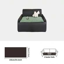 1pc Minimalist Solid Color Plaid Striped Design Sofa Slipcover, Comfortable For Sitting Or Lounging, Suitable For 2-Seater, 3-Seater, 4-Seater And Modular Sofas, All Season Use Chair Office Chair Chair Cushion Cushion Seat Cushion