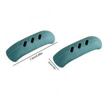 Silicone Pan Cover, Heat-Insulating Support Stand, Kitchen Utensils, 2 Pcs. CUOA - Green - View 10