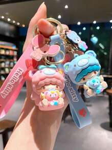 Sanrio Sanrio 1 Piece Japanese Cute Cartoon Cat Pendant, Women's Key Accessories, Smartphone Accessories
