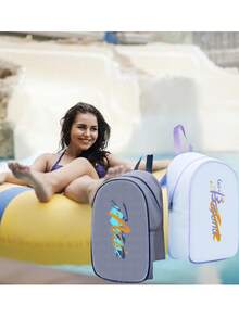 大容量干湿袋，适用于泳衣、脏瑜伽健身服、旅行、海滩、泳池、日托、瑜伽游泳洗漱包的防水湿袋，带拉链