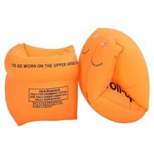 2 pachete de plutitoare gonflabile pentru brațe - aripioare de înot pentru începători, plutitoare pentru piscină pentru învățarea înotului, aripioare de apă reglabile pentru 13-68 kg, accesorii de înot gonflabile