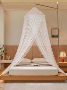 413*98in Large Mosquito Net Bed, Hanging Fly Insect Repellent Dome Tent Bedding Net, For Bed Canopy Mosquito Net, Camping, Home Use, Room Decor
