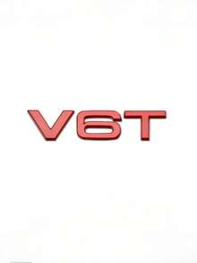3D V6 V8 T 金属镀铬徽章贴纸，适用于 4Runner Tacoma Sequoia Limited - 带 V6 V8 标志的大排量车辆，用于汽车改装的金属侧面和后部贴纸，必备时尚外部汽车贴纸 - 彩色 - 查看 20