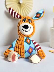 1pc Dog Lover And Dog Mom Love Plush Squeaky Doll, Cat/Dog Lover Gift And Dog/Cat Mom Love Pet Supply For Medium-Sized Dog Lover And Dog Mom Loves And Cat Lover And Cat Mom Loves For Training Soothing And Boredom Relief, Not Intended For Children Use - Blue - View 16