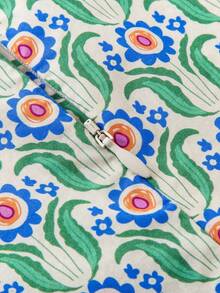 mini bala Vestido cheongsam estilo chino para niñas, nuevo diseño - suave y duradero - elegante apariencia de verano - tonos verde azulado - Ver 9