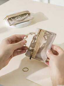 1/2/3 buc cutie de bijuterii portabilă, cercei, colier, geantă de bijuterii, geantă de depozitare, brățară cu inel, geantă de depozitare a bijuteriilor de călătorie, accesorii esențiale de călătorie, geantă de călătorie pentru vacanță, înapoi la școală, cutie de bijuterii, organizator de bijuterii