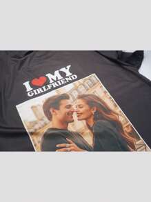 Custom Photo Men's T-Shirt - Upload Your Design! Personalized Graphic Tee For Him, Boyfriend Gift. Streetwear, Minimalist Style - Soft Shirt. Unique Birthday, Vacation, Sports