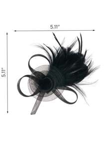 1 Pc Fascinators Hats For Women Tea Party Fascinator Hats Vintage 50s Headwear Wedding Church Derby Hat Mini Hats Tiny Hats Mini Top Hat Mini Cap, Gifts, Hair Accessories, Classy, Rave Accessories, Festival Outfits