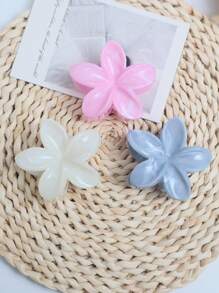 3 pièces Pince à cheveux fleur acrylique grande taille dégradée pour femme, simple et élégante, élégante pour les coiffures chignon à l'arrière de la tête, convient pour les coiffures à demi-hauteur, pinces à cheveux en forme de fleur décoratives, parfait pour les tenues de voyage et de vacances, accessoires pour les sorties quotidiennes. Pinces à cheveux Clips à cheveux Pince à mâchoire Pinces à cheveux Pince à cheveux Pince à cheveux