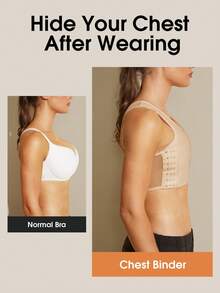 1pc Women Seamless Shaping Camisole Bra, Adjustable Bust Enhancer Vest For Large Bust