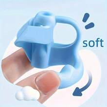 4 件套铅笔握笔矫正器书写姿势矫正器，软橡胶书写位置矫正器，学校用品必备，塑料结构