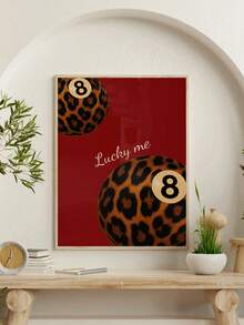 1 件复古少女墙面艺术海报，Y2K 时尚装饰，豹纹印花，美观的宿舍和公寓装饰，豹纹墙面艺术，无框 - 彩色 - 查看 15