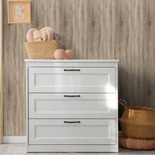 1 卷自粘壁纸 黄棕色木质装饰自粘乙烯基薄膜适用于家具 真木触感 易于清洁 完美覆盖表面而不穿过原色 家具翻新家居装饰贴纸 1m/2m/3m/5m/7m/10m 墙纸 墙贴 房间装饰 墙面装饰墙贴